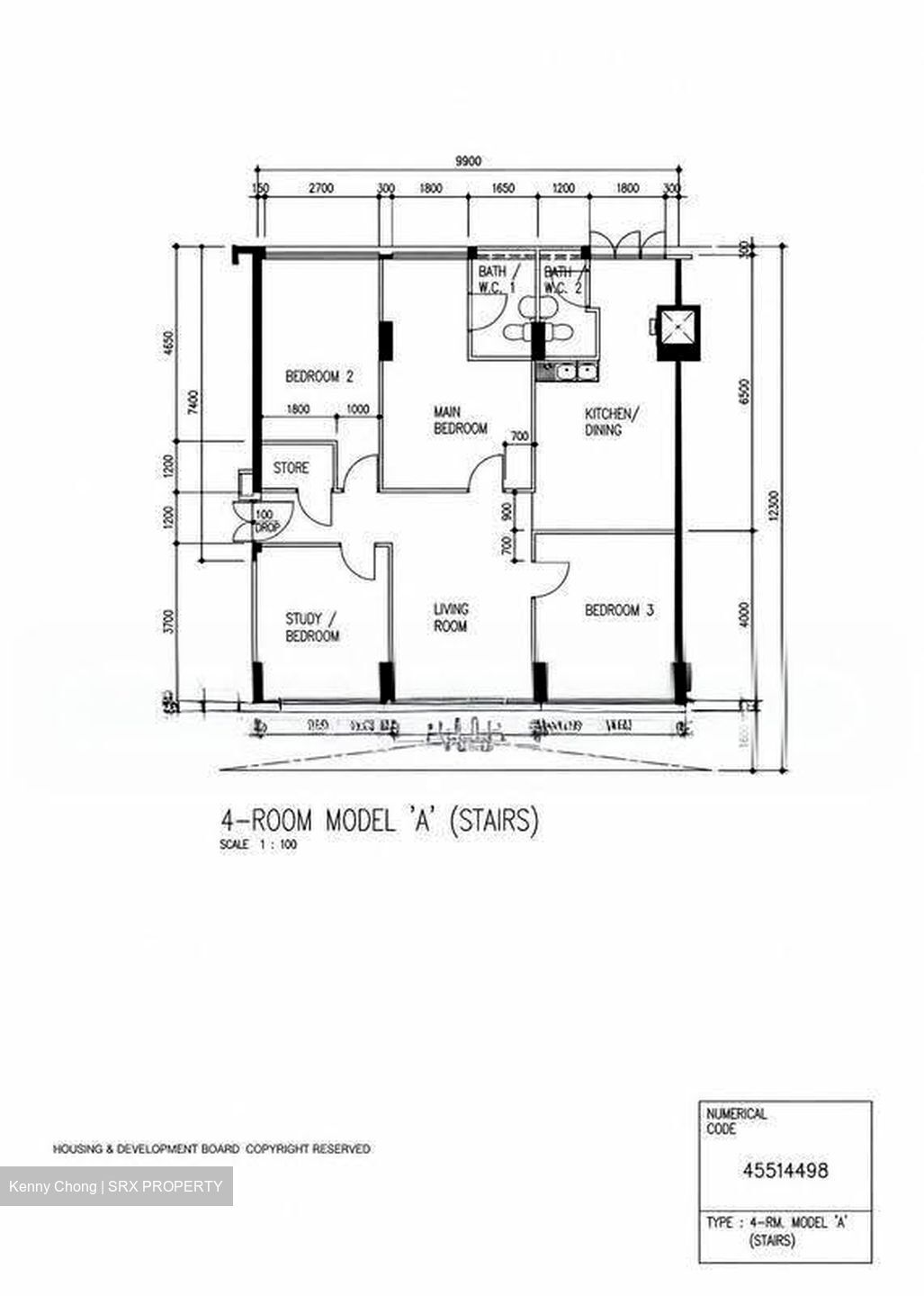 Blk 153 Yung Ho Road (Jurong West), HDB 4 Rooms #627510891